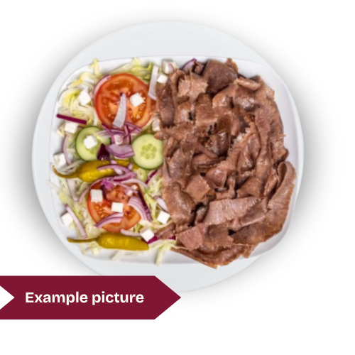 Kebab salad