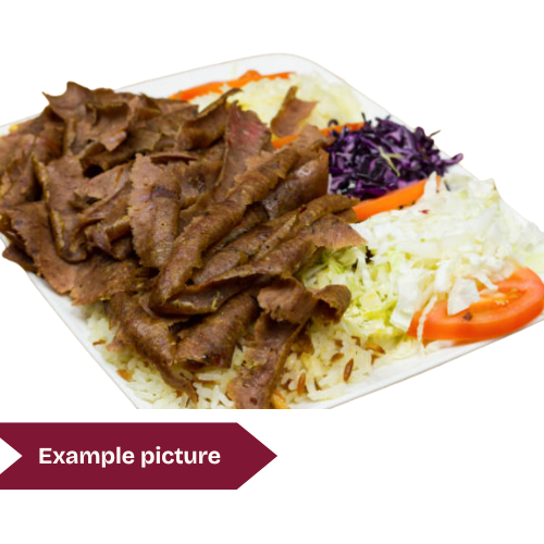 Kebab riisillä