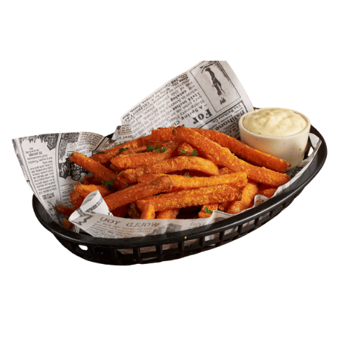 Sweet potato fries + dip