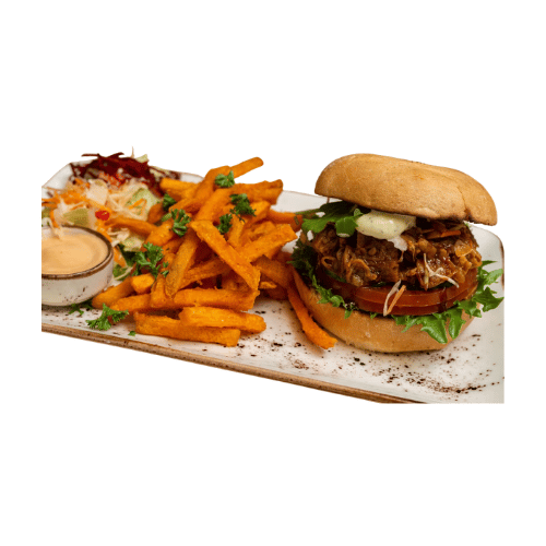 Vegetarian BBQ Pulled (V)