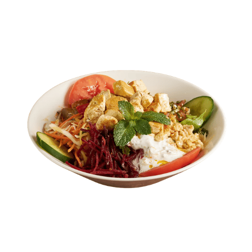 Roasted Tofu Salad (V)