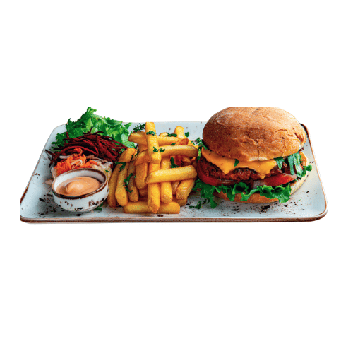 Vege Burger combo