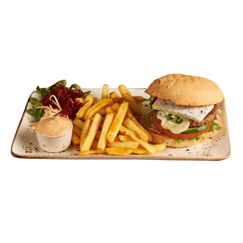 Blue Cheese Burger Combo