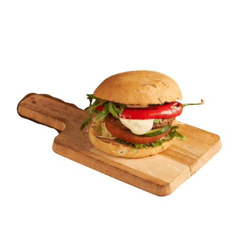 Hot & Spicy Burger (V)