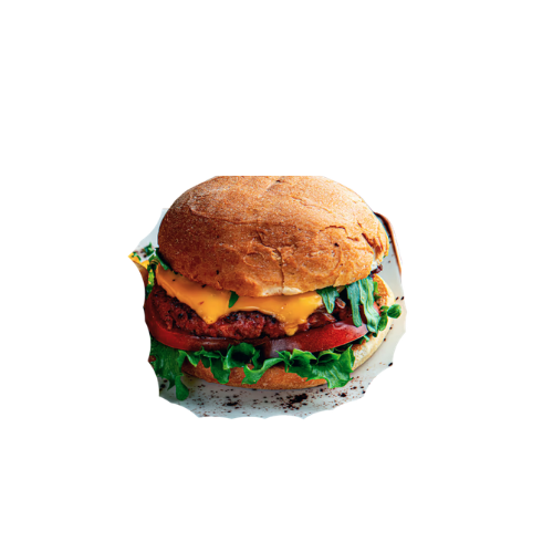 Crunchy Avocado Burger (V)