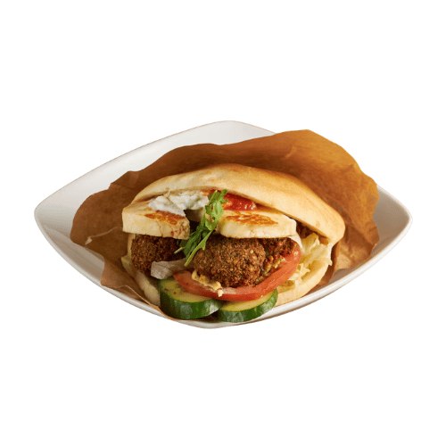 Falafel & Halloumi Pita