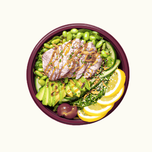 Salmon poke bowl