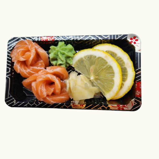 Salmon sashimi