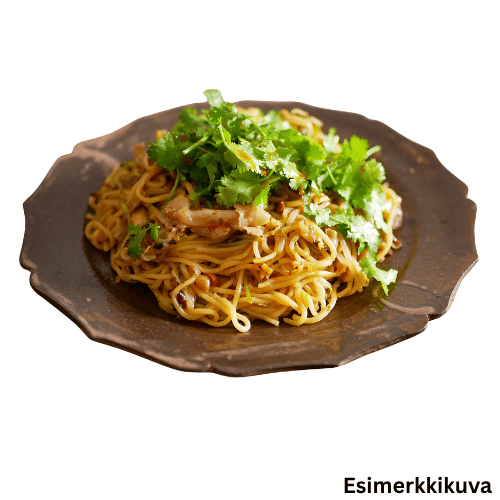 Stir-Fried Sesame Noodles with Chicken