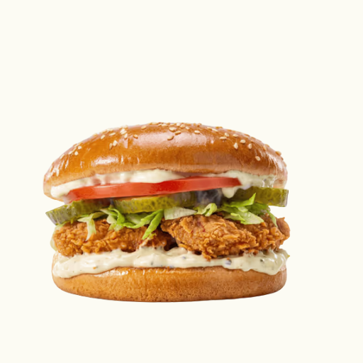 Fried Chicken Burger Feast ateria