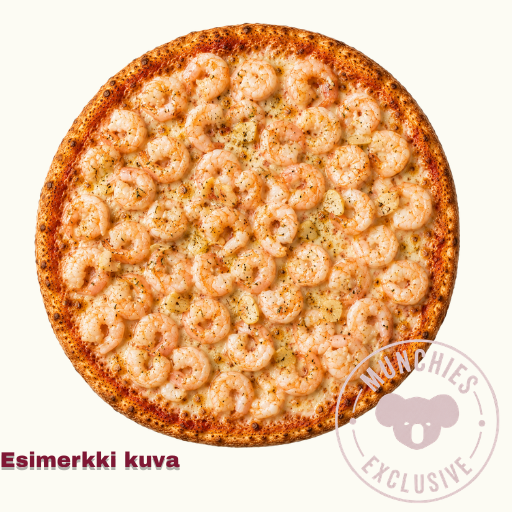 12. Gamberetti Family Size Pizza
