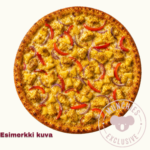 Curry pizza