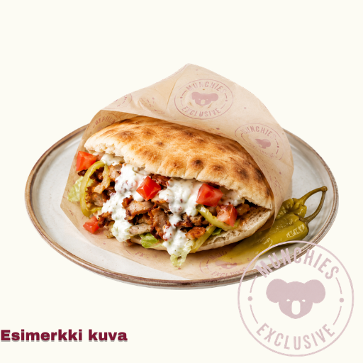 Kebab in bread (Leipäkebab)