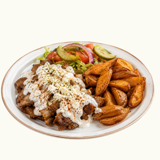 Kebab with side