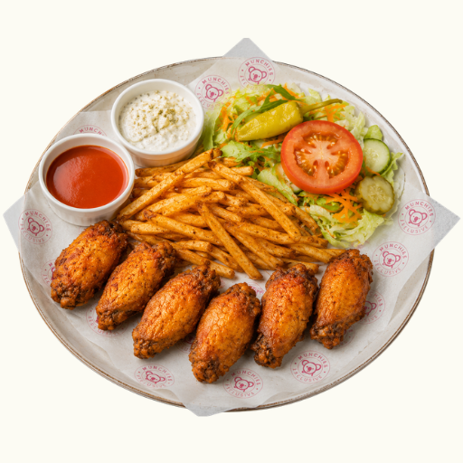 3. Hot wings Meal
