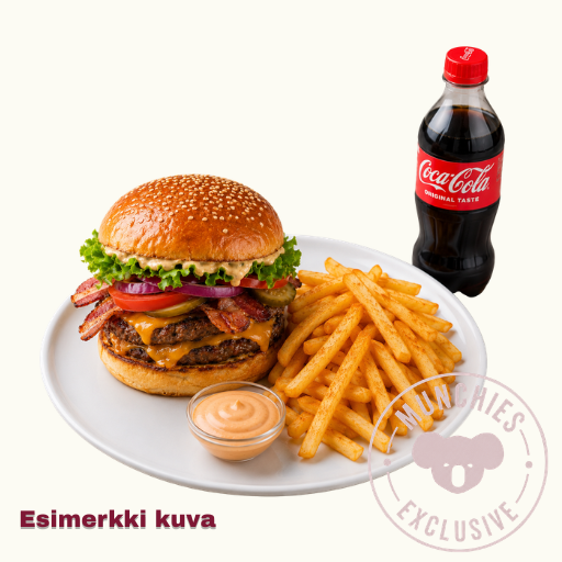 B2. Mega burger Meal