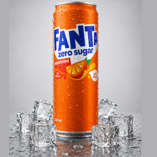 Fanta Zero Orange can 0.33 l