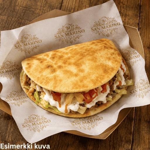 Vöner pitaleivällä