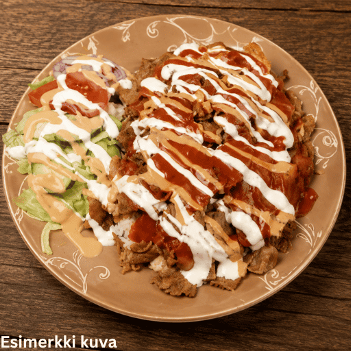 Vöner riisillä