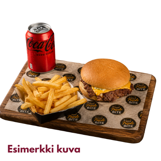 Mini Smash Burger Meal