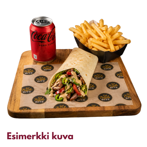 Spicy Mini Wrap (Beef) Meal