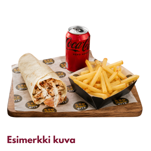 Mini Döner Wrap (Beef) Meal