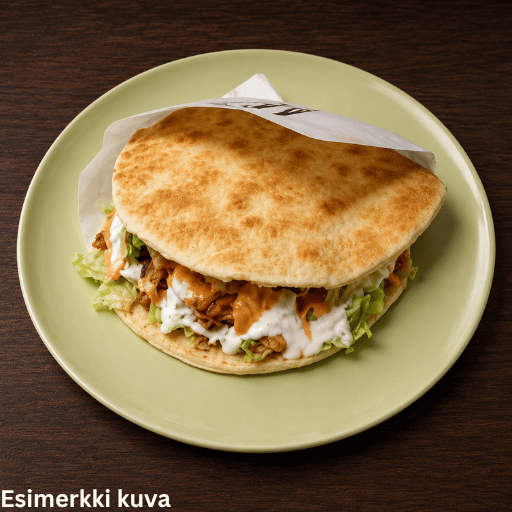 Kanakebab pitaleivällä