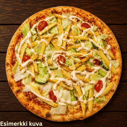 30. Burger Pizza