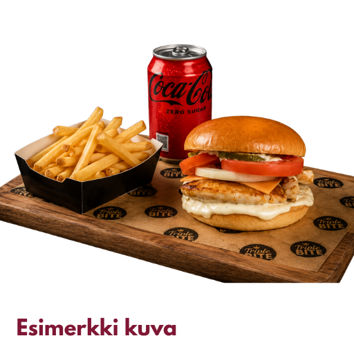 Chicken Cheeseburger Meal