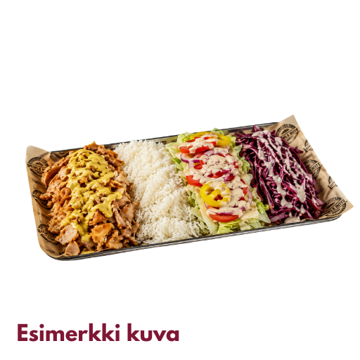 Chicken Döner with Rice