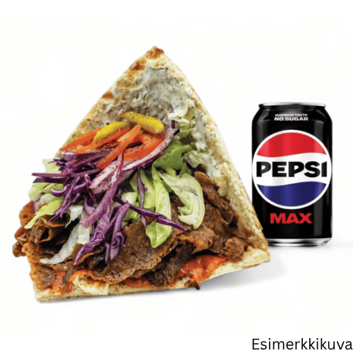 Bröner Bread Doner and Soft Drink