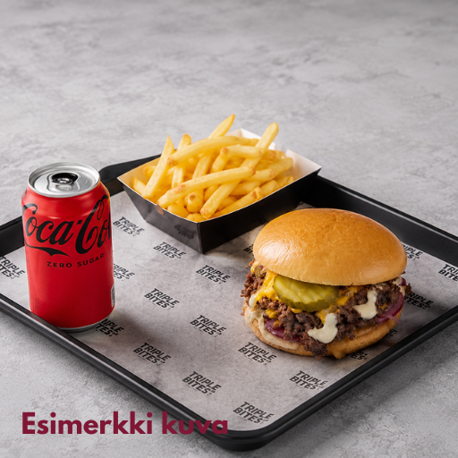 Garlic Smash Burger Meal