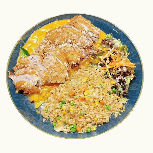 Fried Rice Salmon