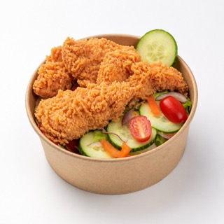 Classic Fried Chicken Salad