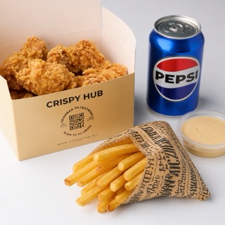 Wings Meal (6)