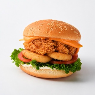 Texas Chicken Burger Meal