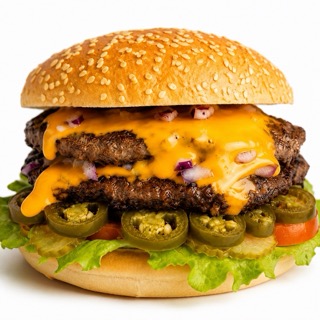 SPICY CHEDDAR JALAPENO DOUBLE BEEF MEAL