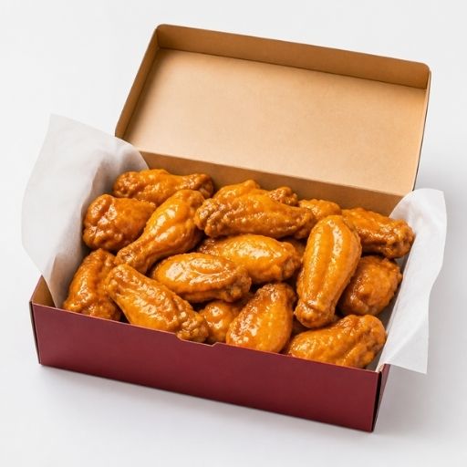 50 Wings Party Size + 4 Dipps
