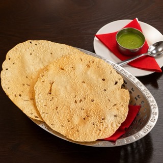 Vegan Papad (Bread) 2 pcs