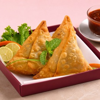 5. VEGETABLE SAMOSA (L,V)