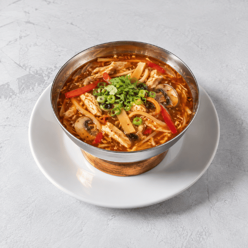 6. HOT & SOUR SOUP (L) 🌶️