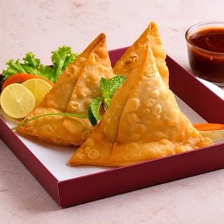 5. VEGETABLE SAMOSA (L,V)