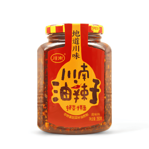 Chuannan Sichuan Chili Oil with Chili Flakes 326g