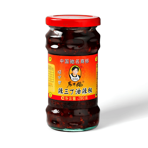LaoGanMa Kohlrabi, Peanut & Tofu in Chilli Oil 280g