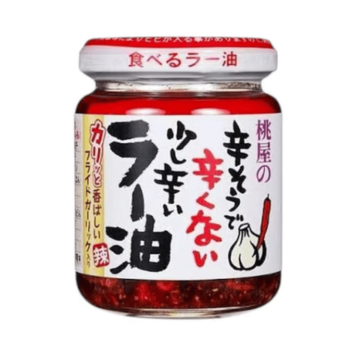 MOMOYA Chili Garlic Oil 110g
