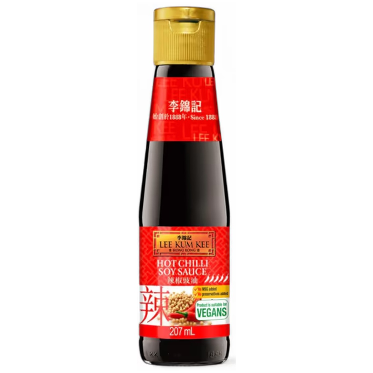 Lee Kum Kee Hot Chilli Soy Sauce 207ml