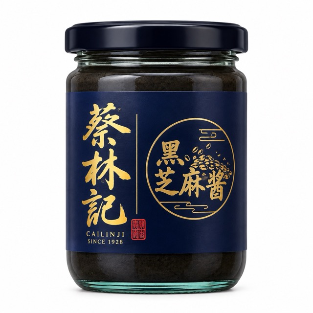 Cailinji Pure Black Sesame Paste 200g