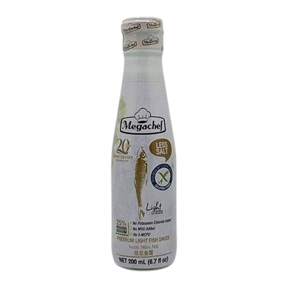 Megachef Premium Fish Sauce Less Salt 200ml