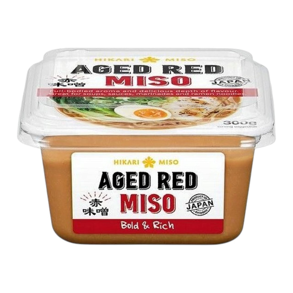 HIKARI MISO Aged Red Miso Paste 300g