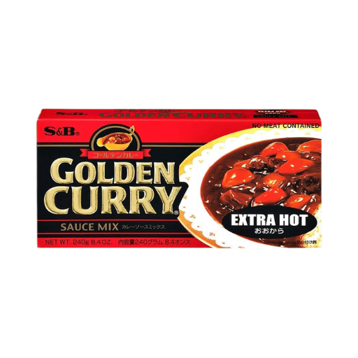 S&B Golden Curry Block Extra Hot 220g